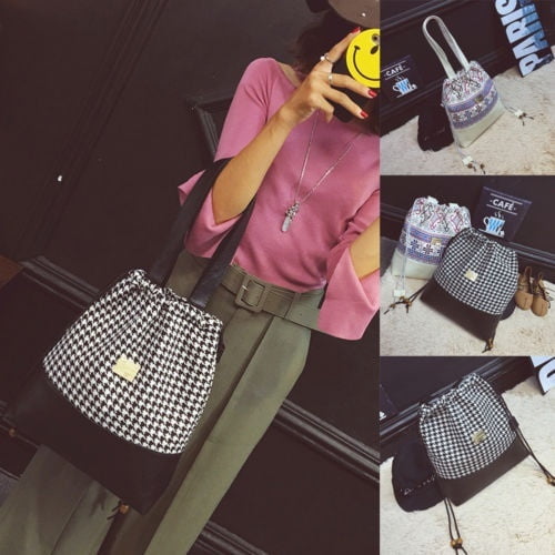 Women Fashion Shoulder Bag Satchel Crossbody Tote Handbag Purse Messenger Canvas